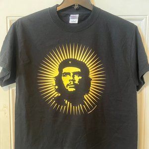 Che Guevara Men's T-shirt -Black Color Screen Printed T-Shirt - New